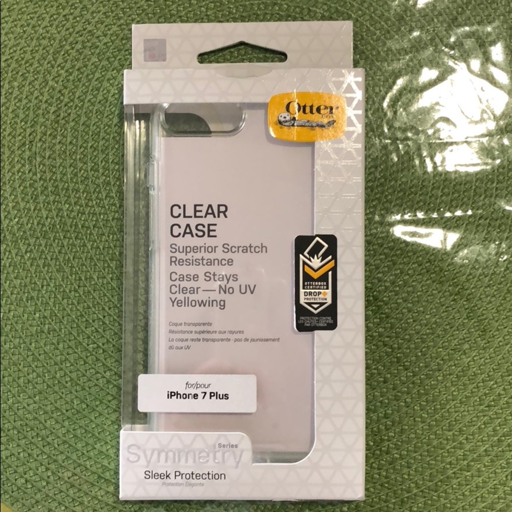 Brand new Otter Box clear case for iPhone 7 Plus.